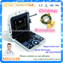 Promotion de Noël! Prix ​​d&#39;usine de la machine à ultrasons 4d et du scanner à ultrasons Doppler couleur 4d MSLCU28-i